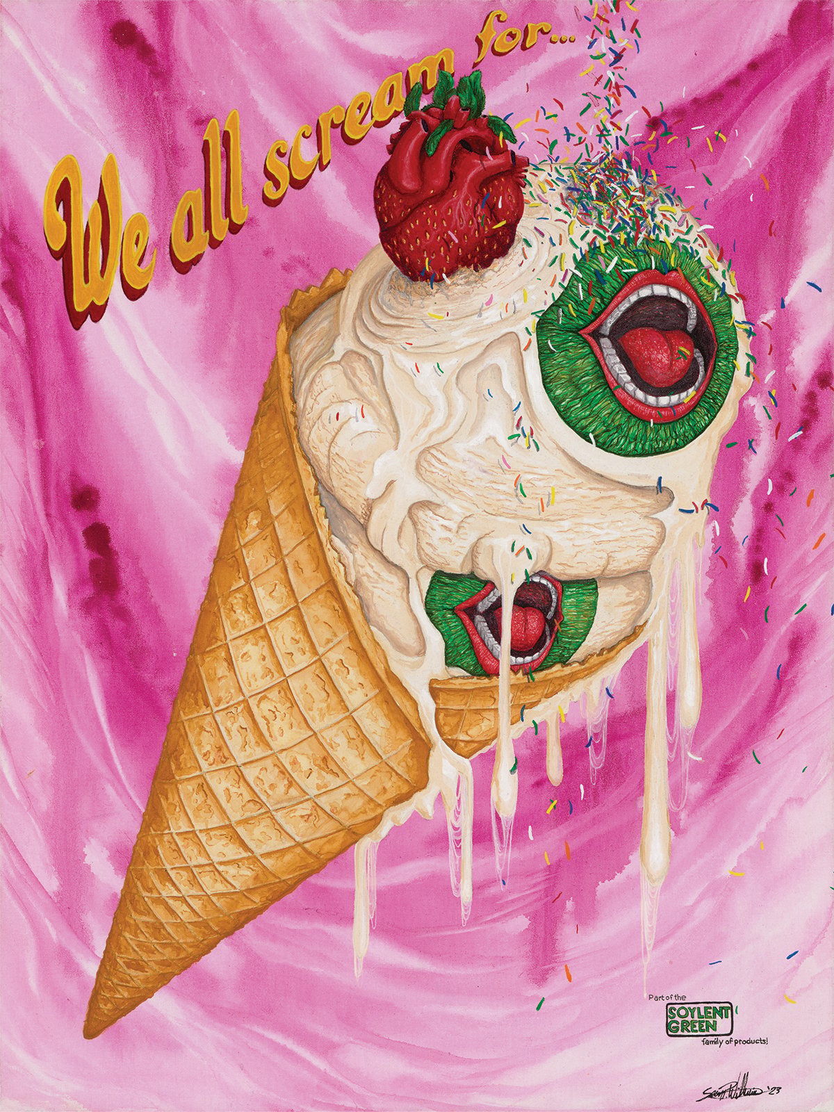 カゲマルデザイン Eye Scream アイスクリーム EYESCREAM（アイスクリーム）｜定期購読で送料無料